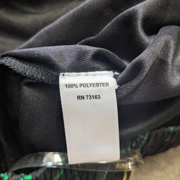 Flint & Moss Petite Black and Green Maxi Skirt with Key Print Women's Size PM - Picture 6 of 6